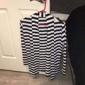 Black and white cardigan
